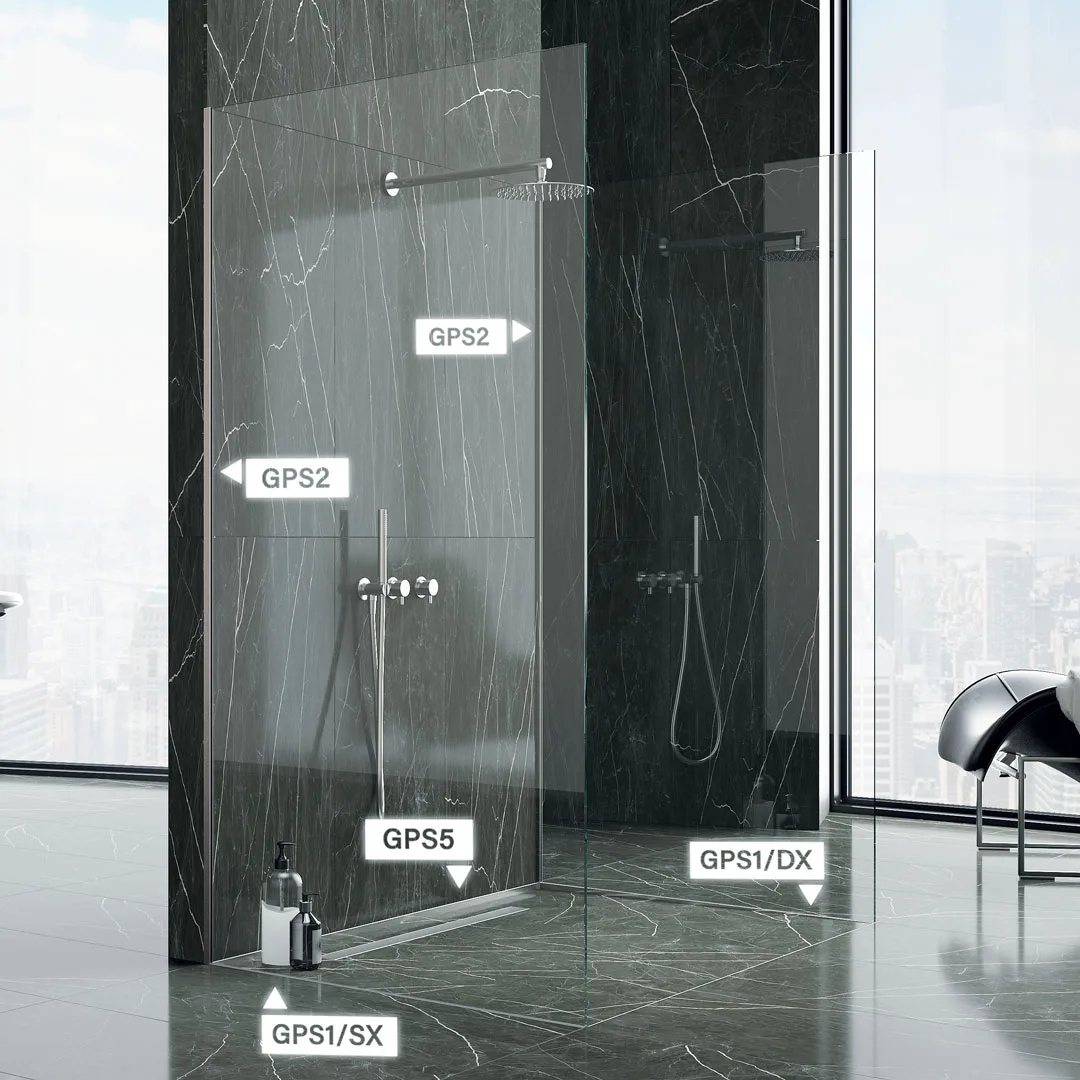 Профіль Glass Profiles GPS14 срібний, 210 см, Profilpas