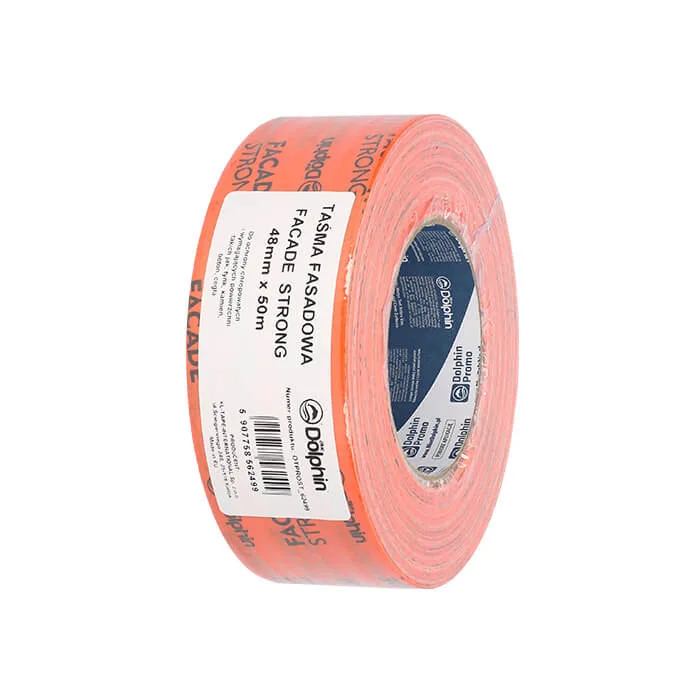 Дельфін DT-PR O тасьма оранжева, 48 мм × 50 м, Blue Dolphin