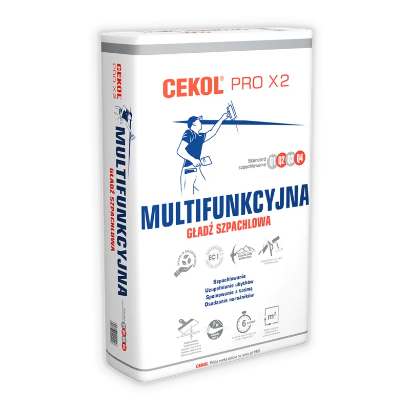 Універсальна гладь шпаклювальна, 20 кг, Cekol