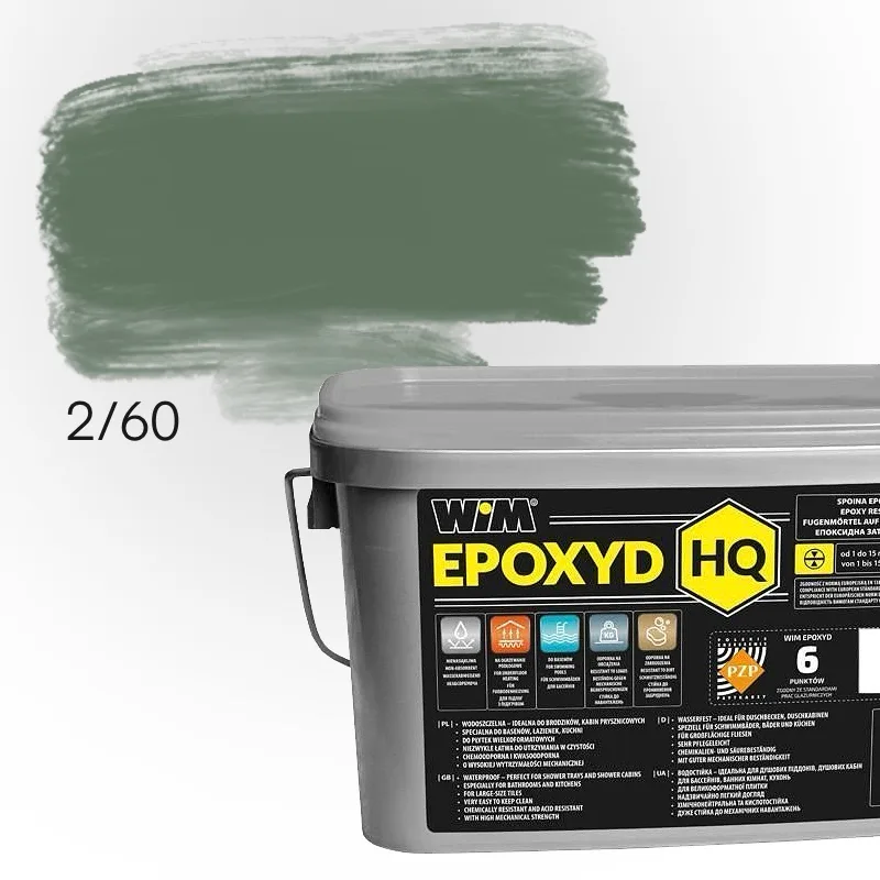 Epoksyd HQ, 2 кг, Оливка 2/60, Wim