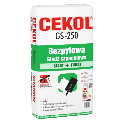 Гладь шпаклювальна, 20 кг, Cekol