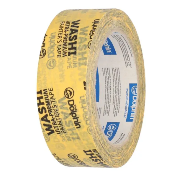 Дельфін тасьма Washi Tape, 38 мм × 50 м, Blue Dolphin
