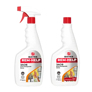 Засіб для чищення скла спрей, Rem-Help