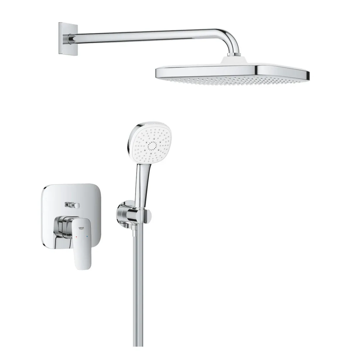 Душева система Cubeo з Tempesta 250, Хром, Grohe