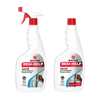 Засіб для чищення ПВХ-профілю спрей, Rem-Help