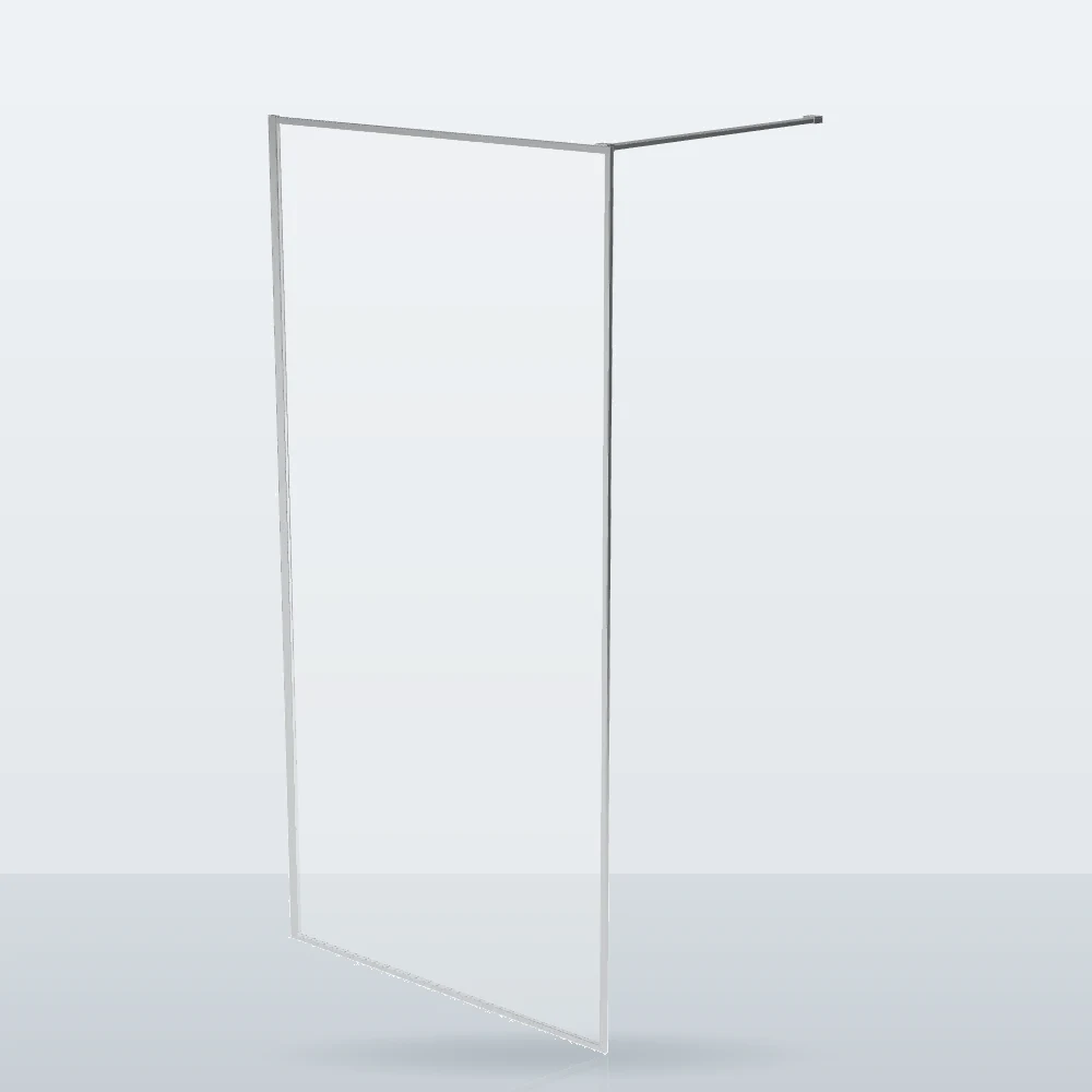 Душова перегородка Modo Chrome F II прозоре, 1200×2010, Radaway