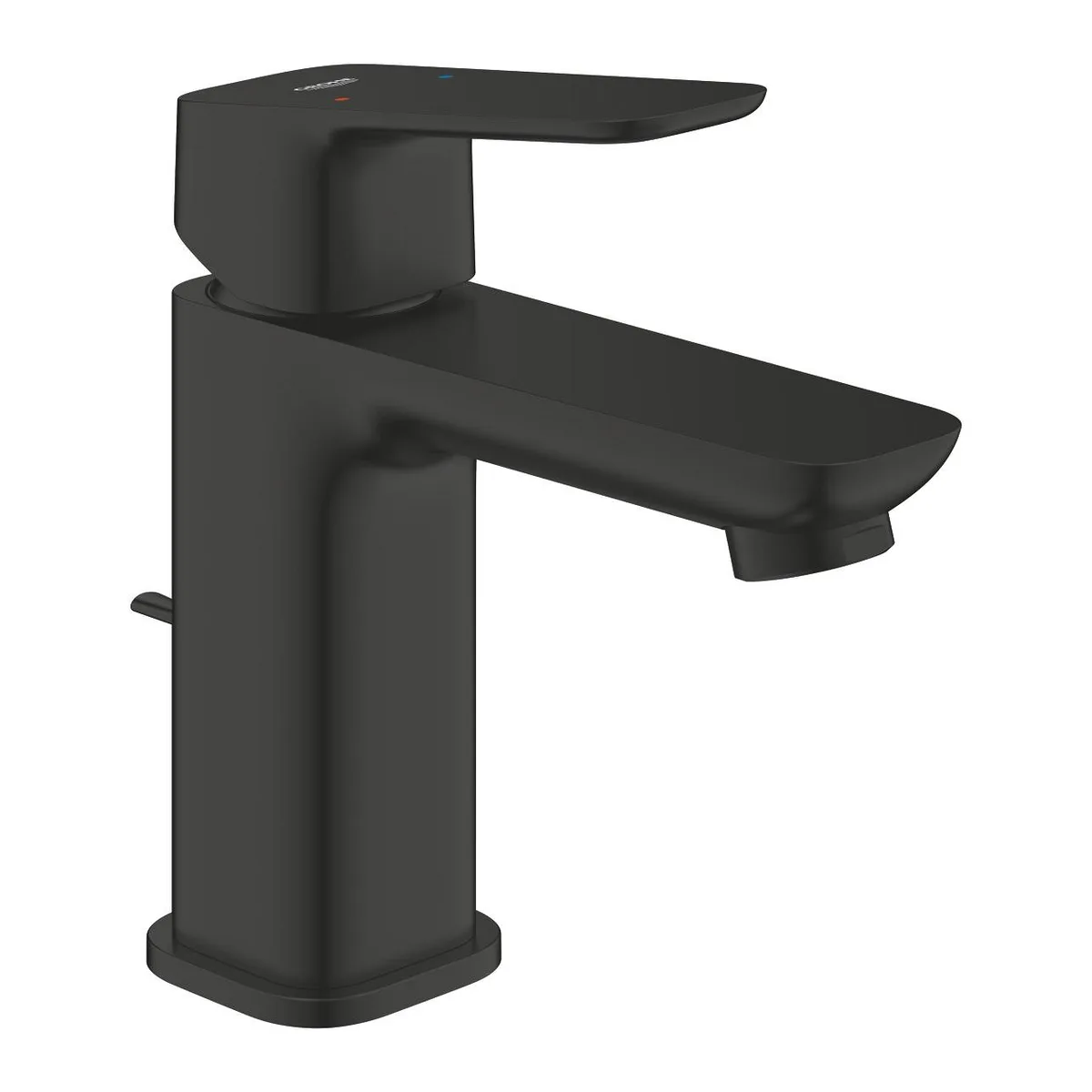 Cubeo змішувач для умивальника одноважільний S-Size, Чорний матовий, Є, Grohe