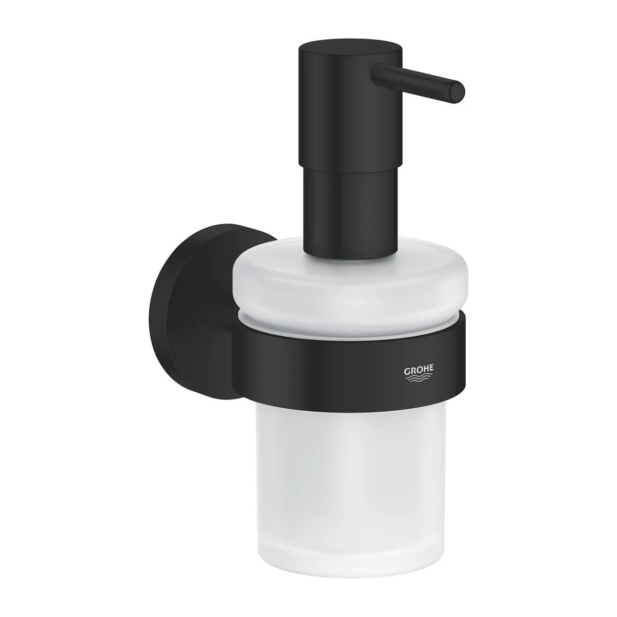 Essentials дозатор рідкого мила, Чорний матовий, Grohe