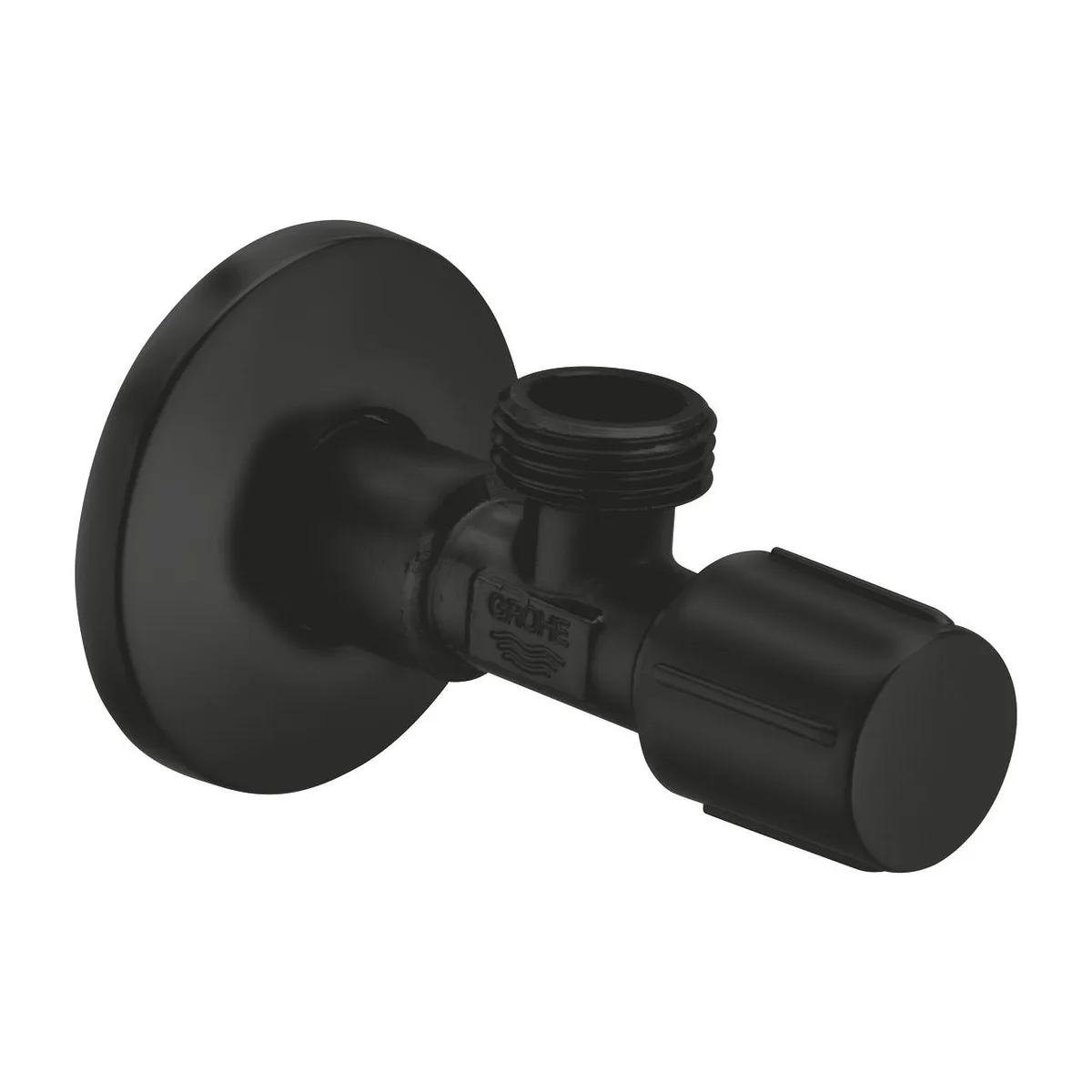 Вентіль кутовий, Чорний матовий, Grohe