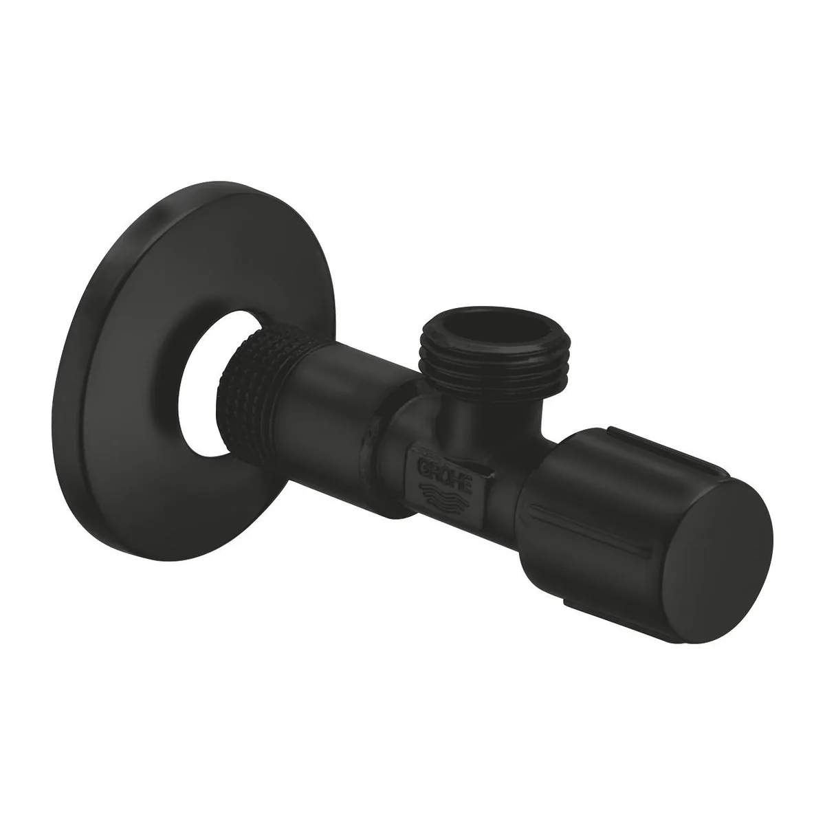 Вентіль кутовий, Чорний матовий, Grohe