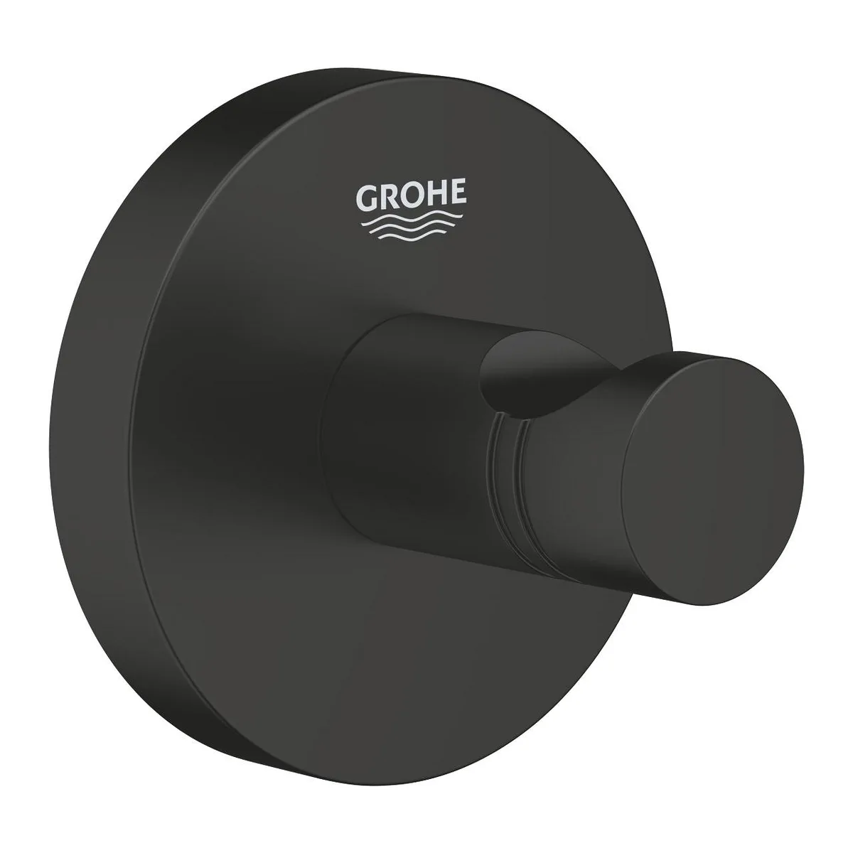 Essentials гачок для банного халату, Чорний матовий, Grohe