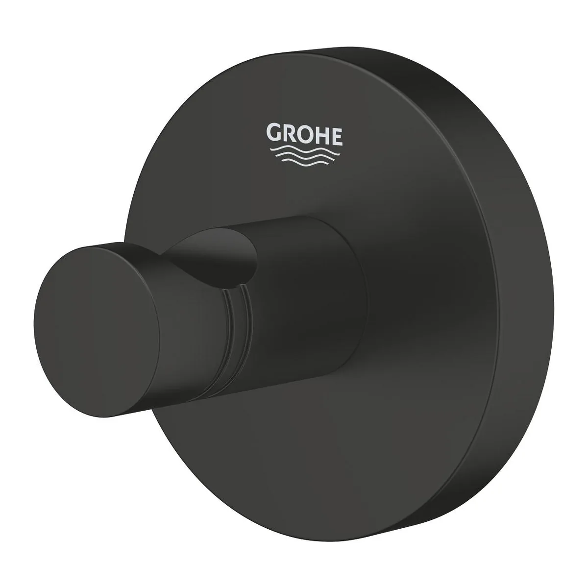 Essentials гачок для банного халату, Чорний матовий, Grohe