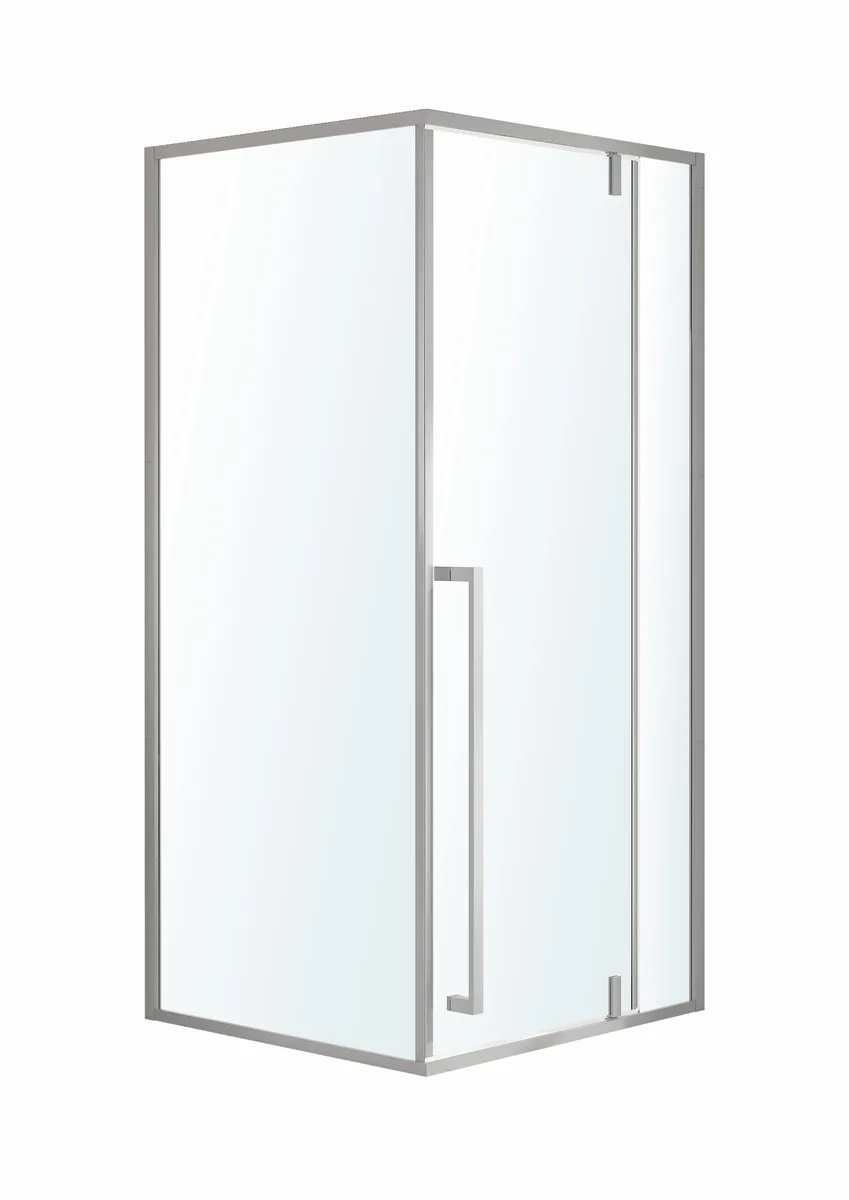 Mora 90 C душова кабіна двері розпашні профіль скло прозоре, 90×90×200 см
