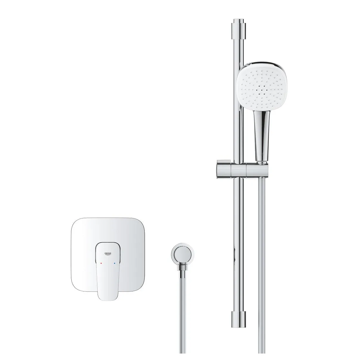 Cubeo набір для душу змішувач в душ ПМ душовий набір, Хром, Grohe