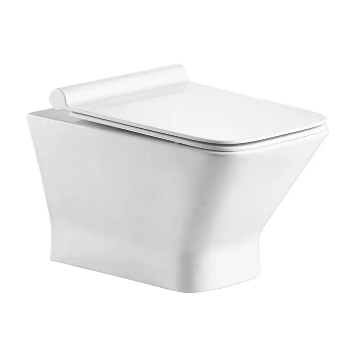 Leon Rimless унітаз підвісний сидіння Slim slow-closing, 51×36×35 см, Volle