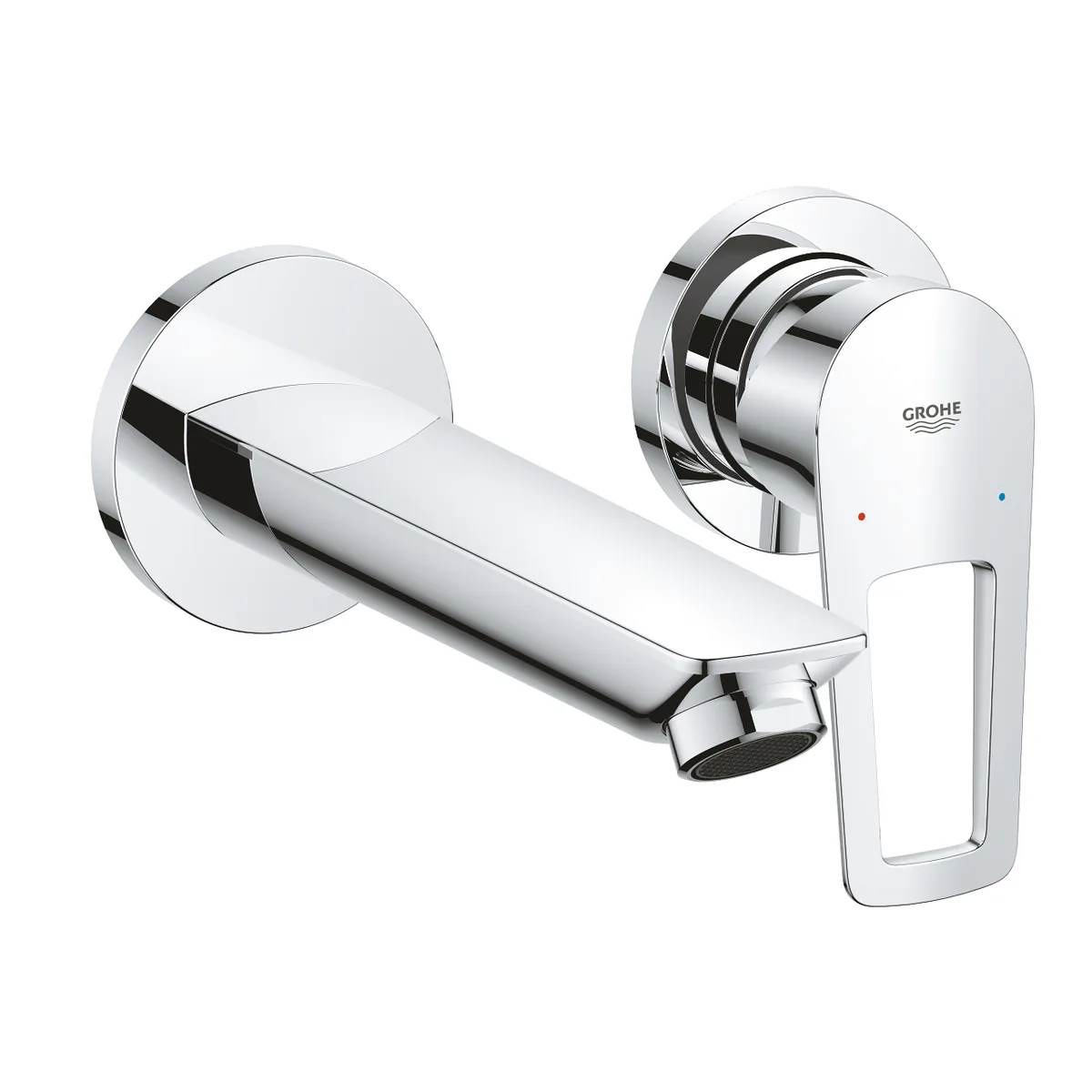 Bauloop змішувач для умивальника на 2 отв ПМ одноважільний, Хром, Grohe