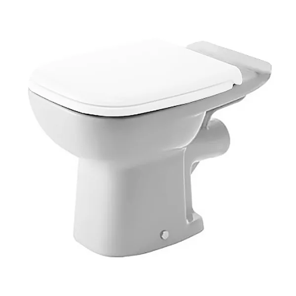 D-Code унітаз підлоговий горизонтальний випуск, 65×35,5×38,5 см, Duravit