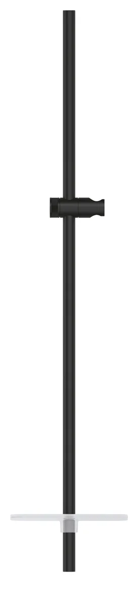 Rainshower Smartactive душова штанга з поличкою, 90 см, Чорний матовий, Grohe