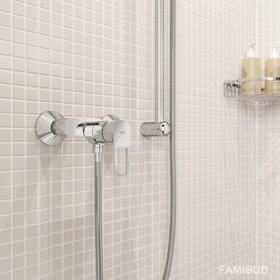 Bauloop NEW змішувач для душу одноважільний, Хром, Grohe