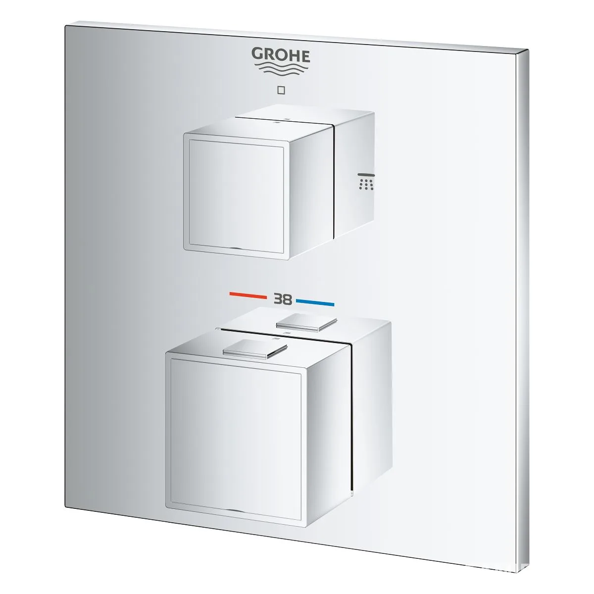 Змішувач для душу Grohtherm Cube 24154000, Grohe