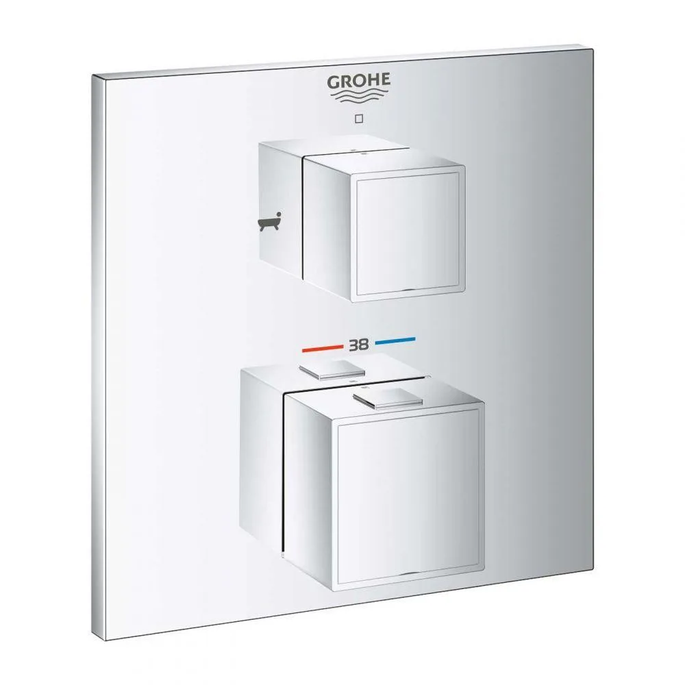 Змішувач для ванни Grohtherm Cube, Grohe