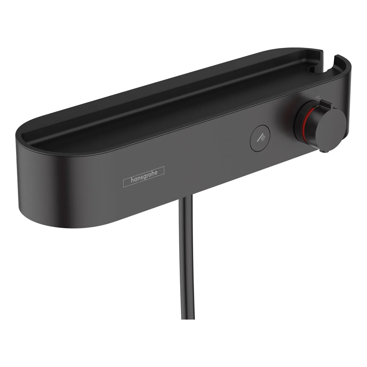Pulsify термостат для душу, Чорний матовий, Hansgrohe