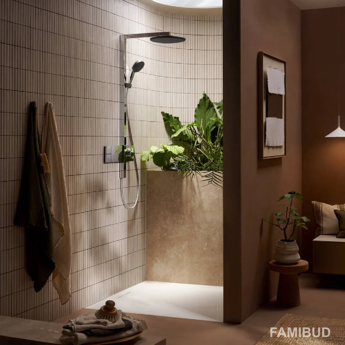 Raindance Alive S душова система Showerpipe 300 1jet з термостатом, Хром, Hansgrohe
