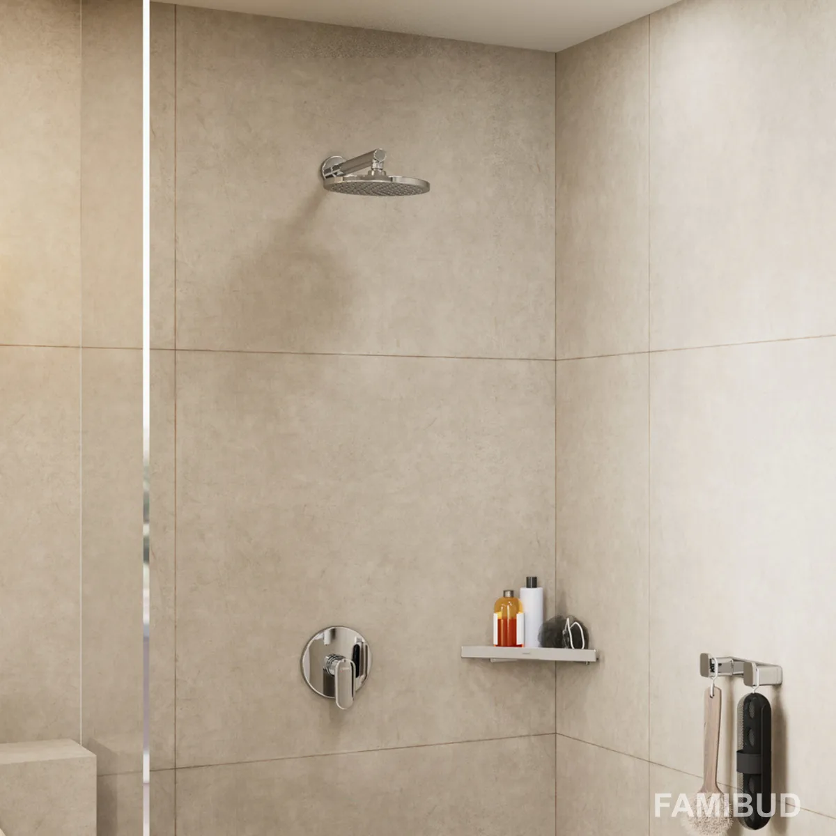 Vernis Blend верхній душ 200 1jet, Хром, Hansgrohe