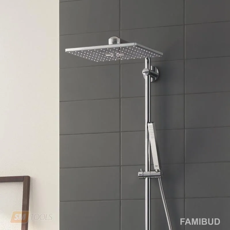 Euphoria SmartControl 310 DUO Cube Душова система з термостатом, Grohe