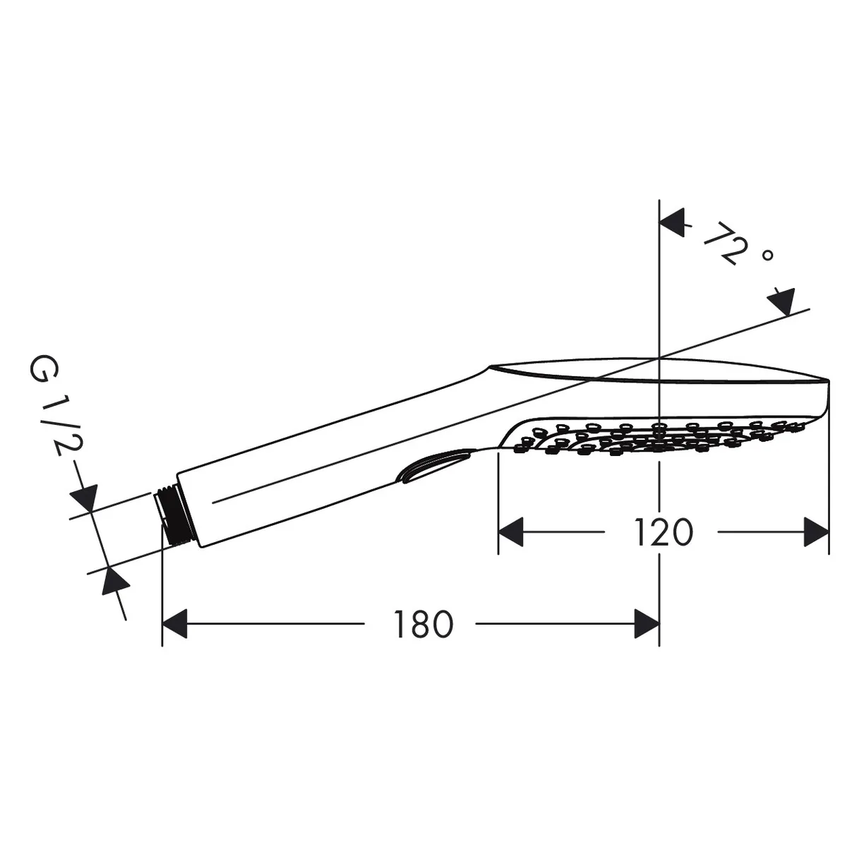 Raindance Select E Ручний душ 120 3jet