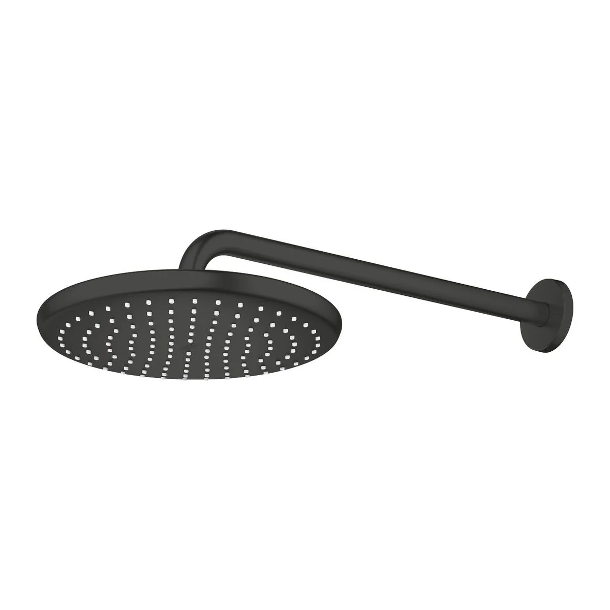 Tempesta 250 верхній душ з тримачем, Чорний матовий, Grohe
