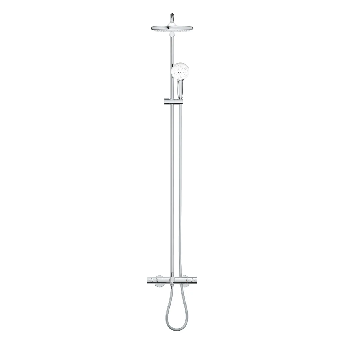 Tempesta Cosmopolitan System 250 душова система з термостатом для ванни, Хром, Grohe