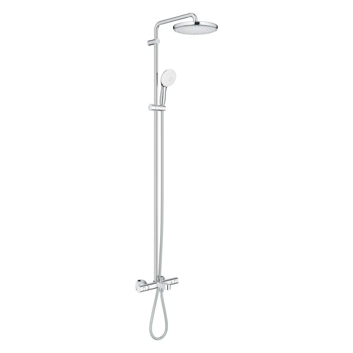 Tempesta Cosmopolitan System 250 душова система з термостатом для ванни, Хром, Grohe