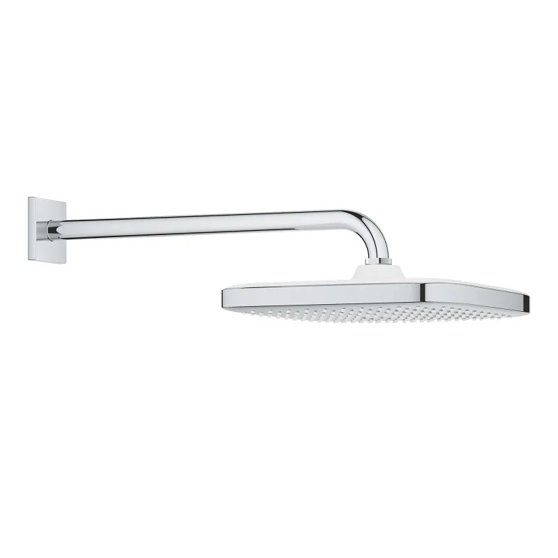 Tempesta 250 Cube верхній душ з кронштейном до стіни з EcoJoy, Grohe