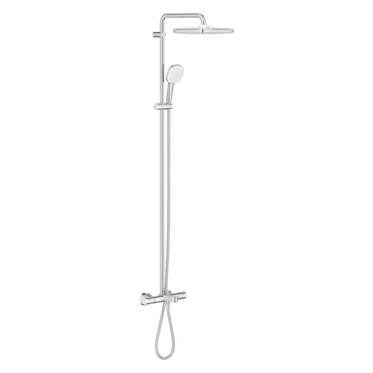 Tempesta System Cube душова система 250 з термостатом для ванни, Хром, Grohe