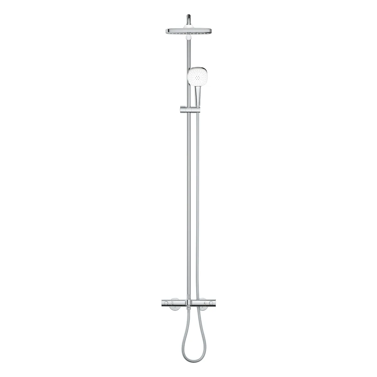 Tempesta System Cube душова система 250 з термостатом для ванни, Хром, Grohe