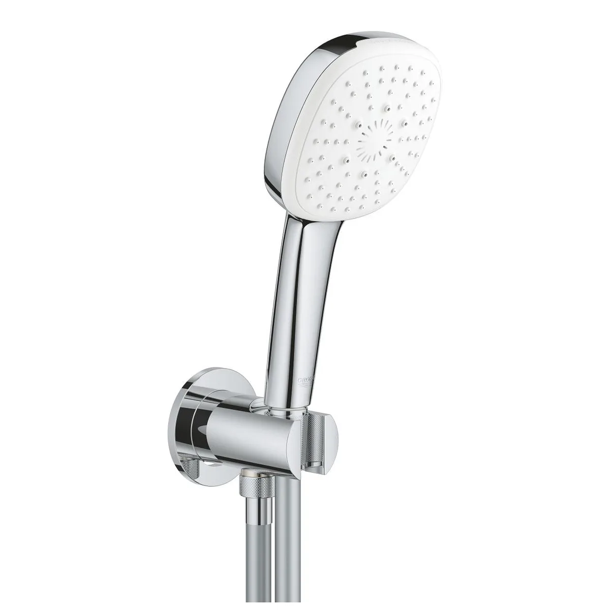 Tempesta Cube 110 душовий набір ручний душ 3режими шланг тримач, Хром, Grohe