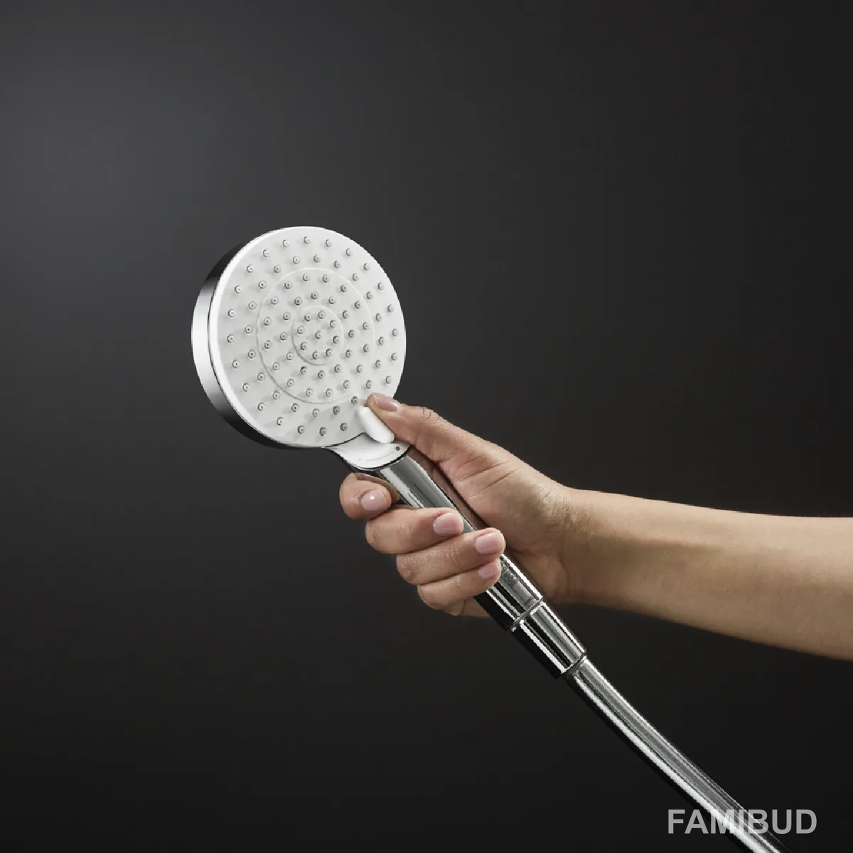 Crometta E 240 1jet Showerpipe душова система з термостатом для ванни, Хром, Hansgrohe