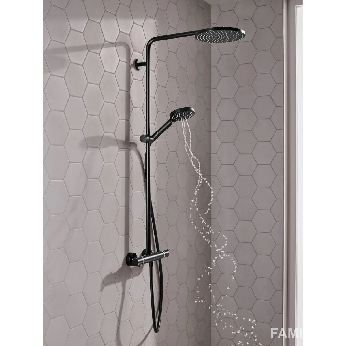 Raindance Select S Душова система Showerpipe 240 1jet P з термостатом