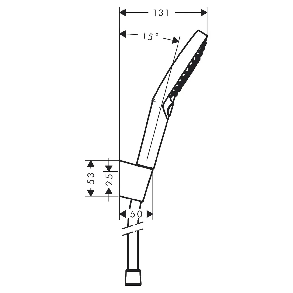 Raindance Select S Душовий набір 120 3jet, Хром, Hansgrohe
