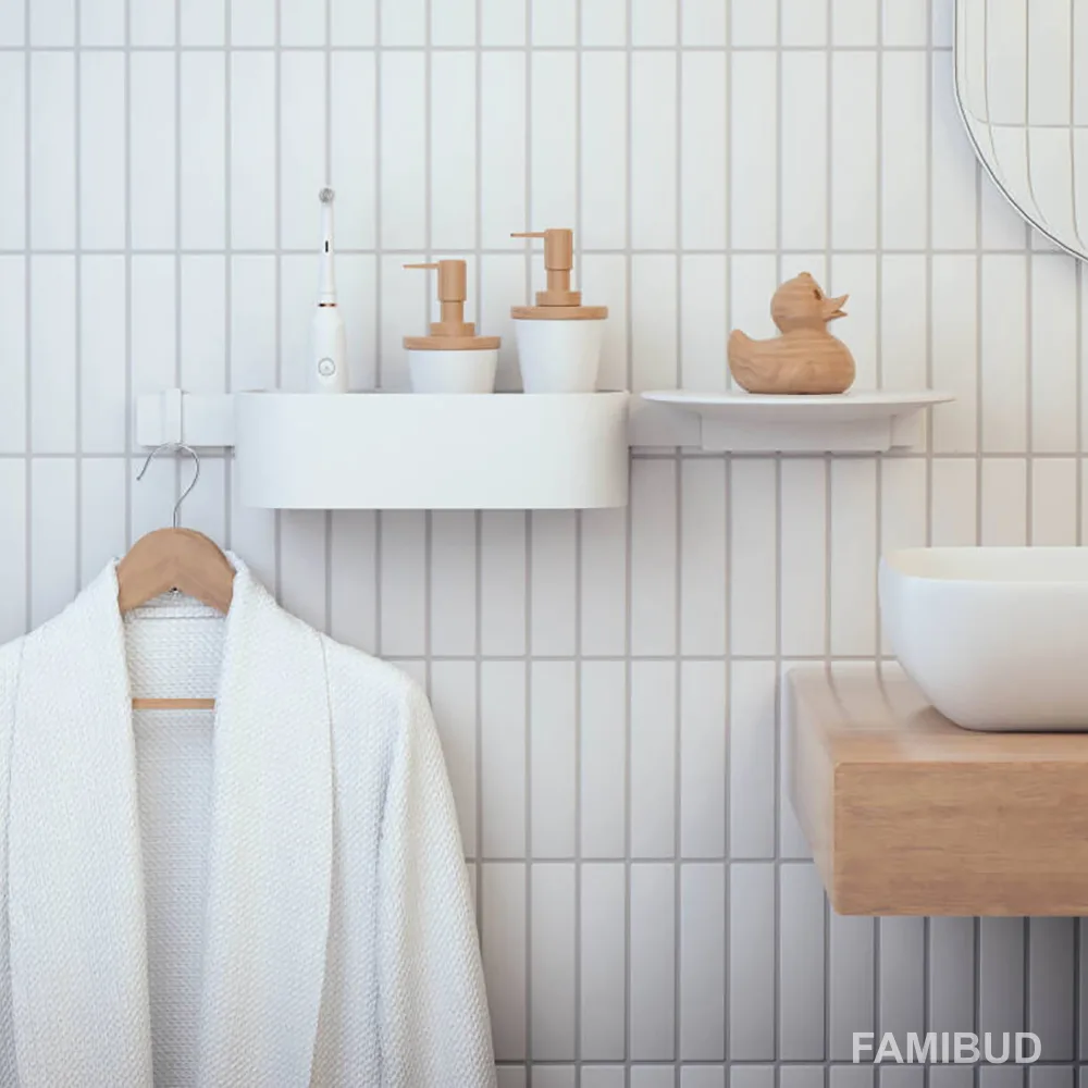 Тримач для аксесуарів Wallstoris 27902700, Білий, Hansgrohe