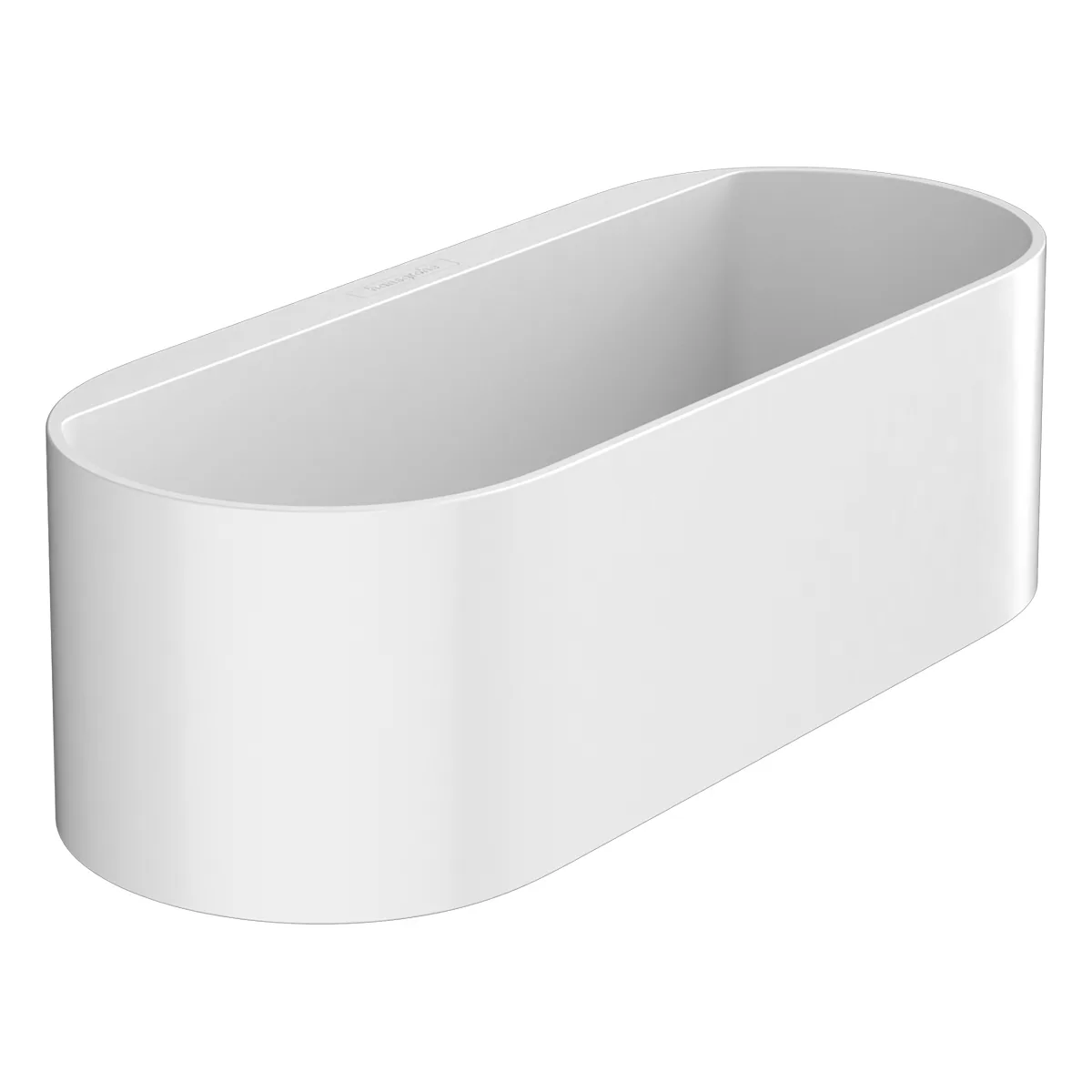 Косметична ємність Wallstoris, Білий, Hansgrohe