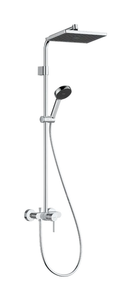 Activera Q 290/180 1jet EcoSmart Showerpipe душова система зі змішувачем, Хром, Hansgrohe