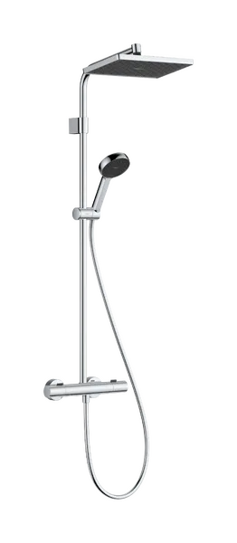 Activera Q 290/180 1jet EcoSmart Showerpipe душова система з термостатом, Хром, Hansgrohe