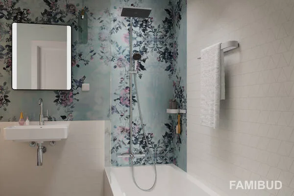 Activera Q 290/180 1jet EcoSmart Showerpipe душова система з термостатом для ванни, Хром, Hansgrohe