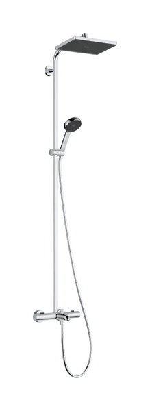 Activera Q 290/180 1jet EcoSmart Showerpipe душова система з термостатом для ванни, Хром, Hansgrohe