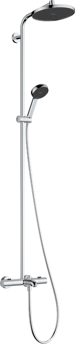 Activera S 240 1jet EcoSmart Showerpipe душова система з термостатом для ванни