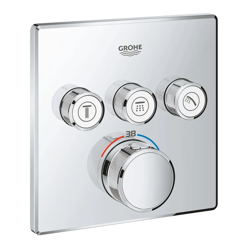 Grohtherm SmartControl Термостат на 3 виходу, Grohe