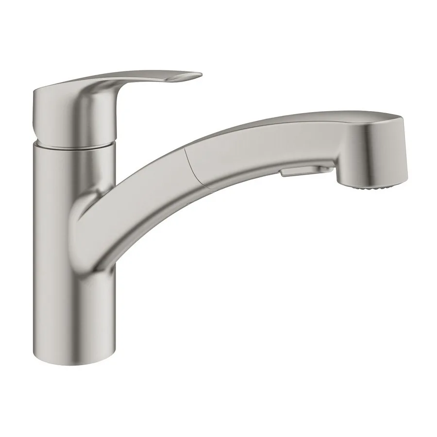 Змішувач для умивальника Eurosmart, Сталь, Grohe