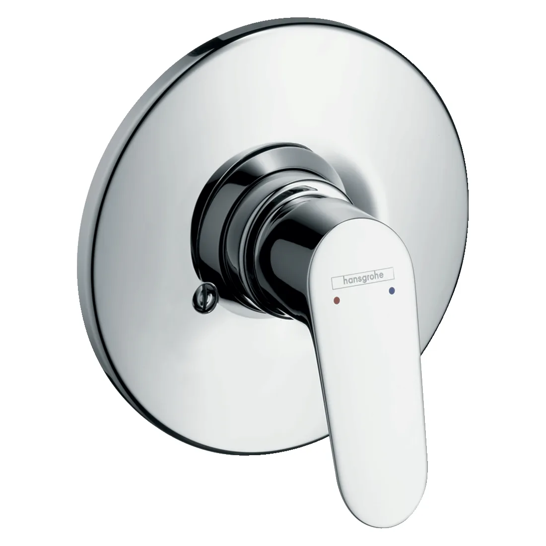 Focus змішувач для душу одноважільний прихов, Хром, Hansgrohe